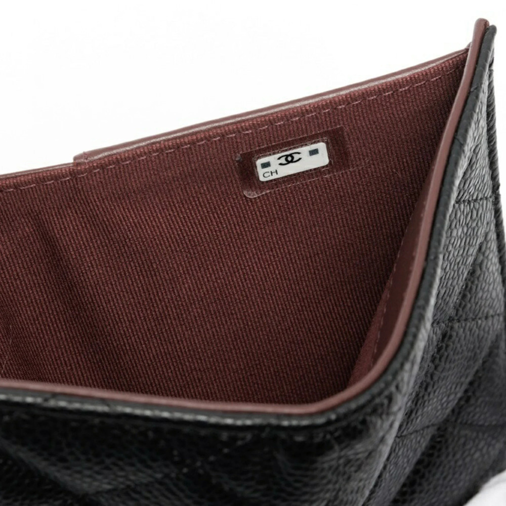 CHANEL Black Caviar Leather Wallet - Picture 6 of 7